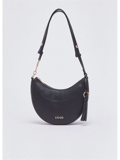 Borsa hobo media con charm LIU JO | AA6186E1012/22222